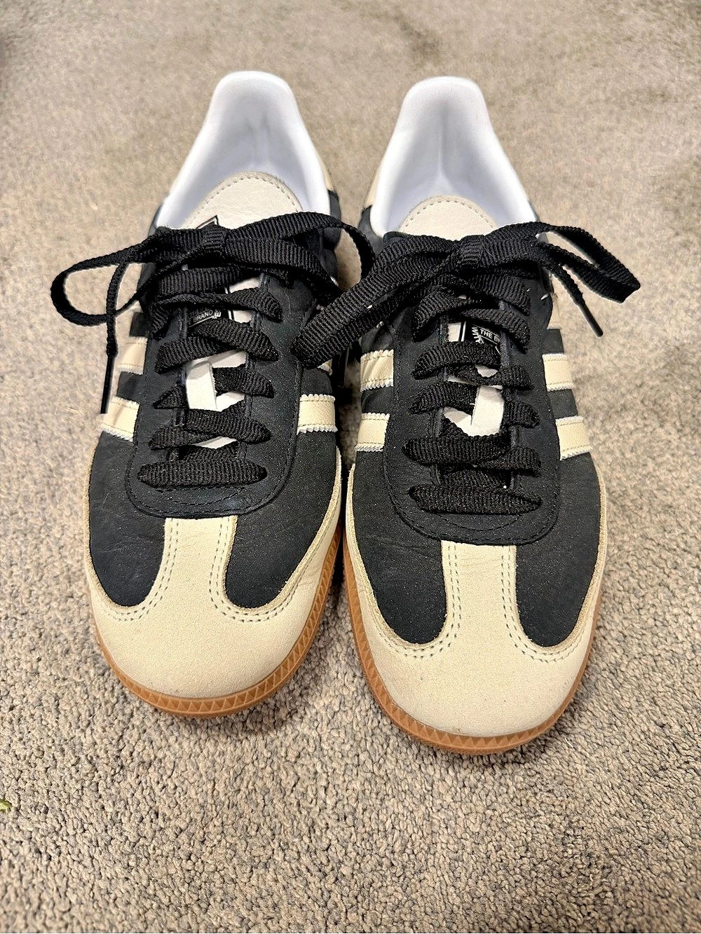 adidas Samba Sneakers Black & White US 8